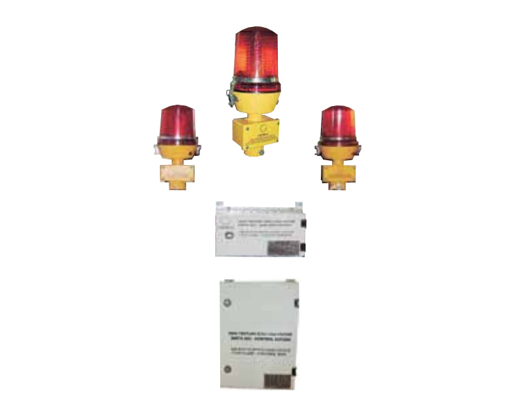 3 Single Lamps+Connector Box+Control Box