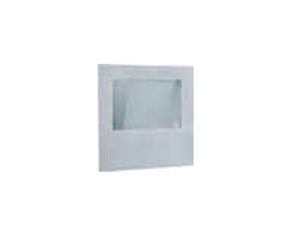 Recessed Wall Mounted Indirect Luminaires With Glass